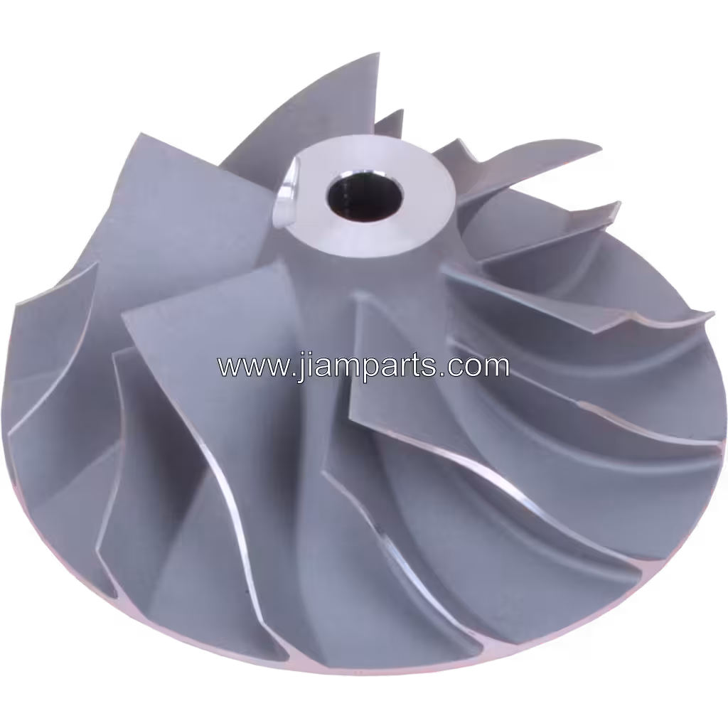 726400-0002 BTL7510 aftermarket compressor wheel — top three-quarter view