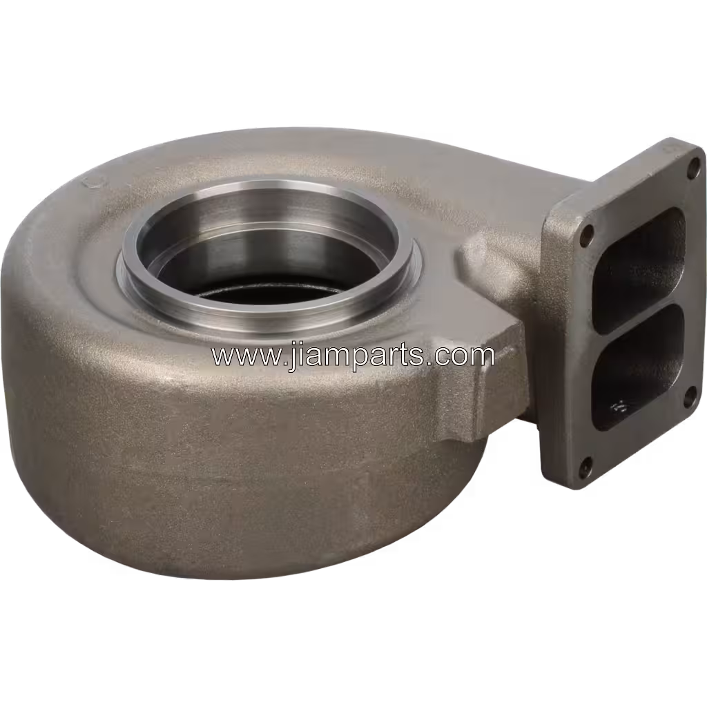 4043606 HX80 HX85 aftermarket turbine housing — top three-quarter view