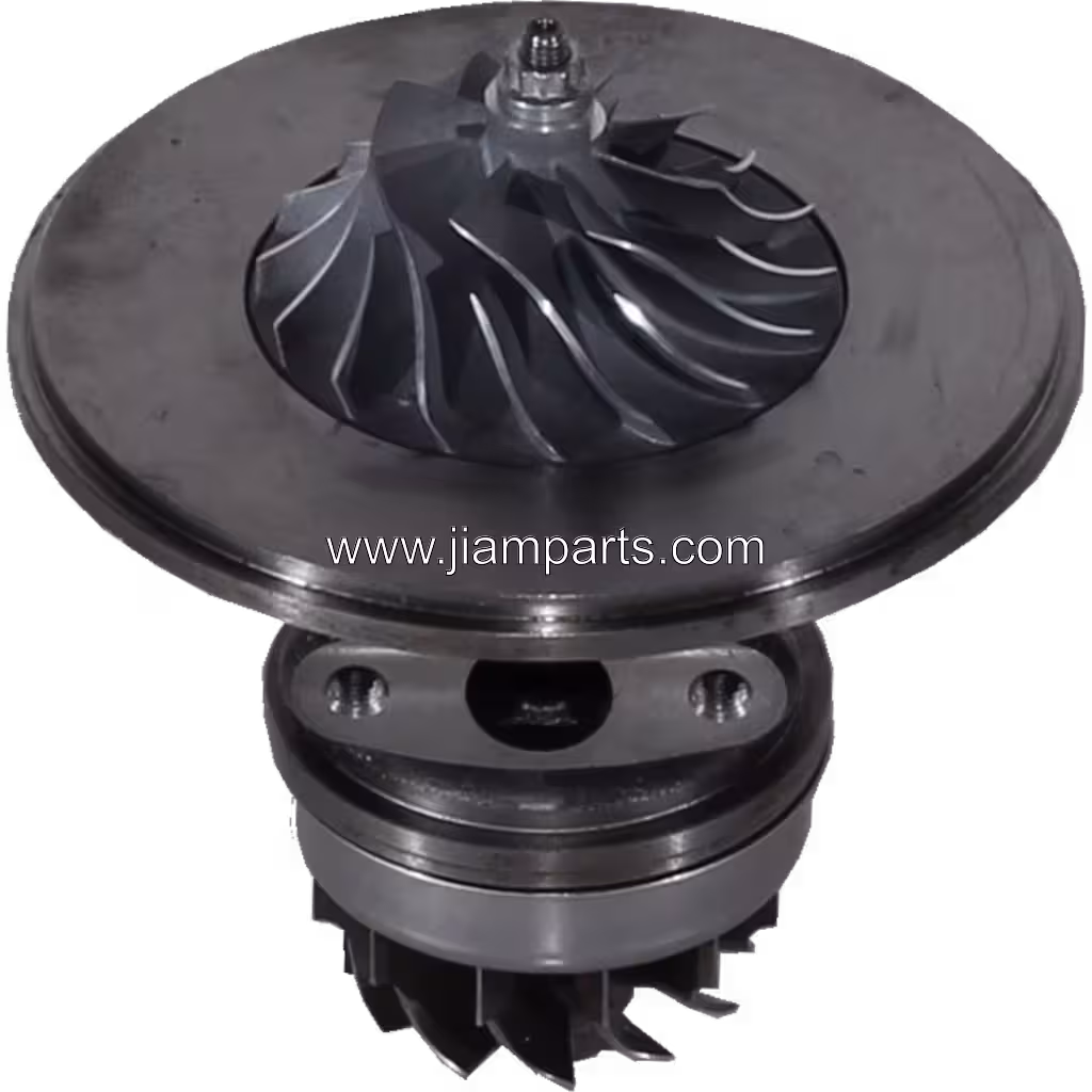 3537132 HX35 aftermarket core — top three-quarter view