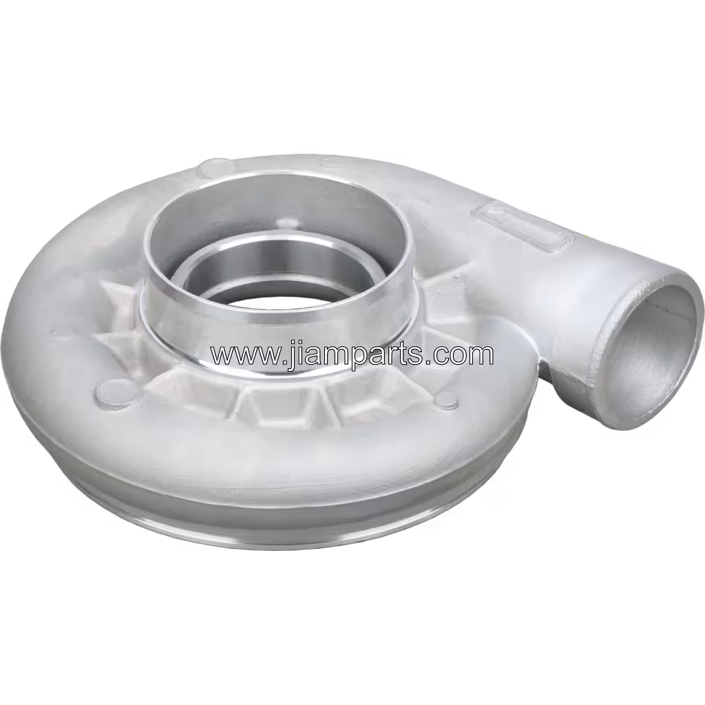 4044427 CH HX80 HX85 aftermarket compressor housing — top three-quarter view