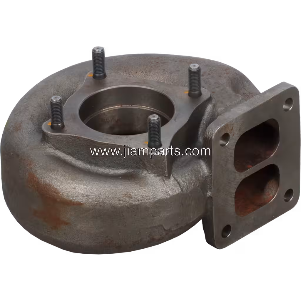 NH178343 RHC7-12307HQ41NFBRL6424CC aftermarket turbine housing — top three-quarter view