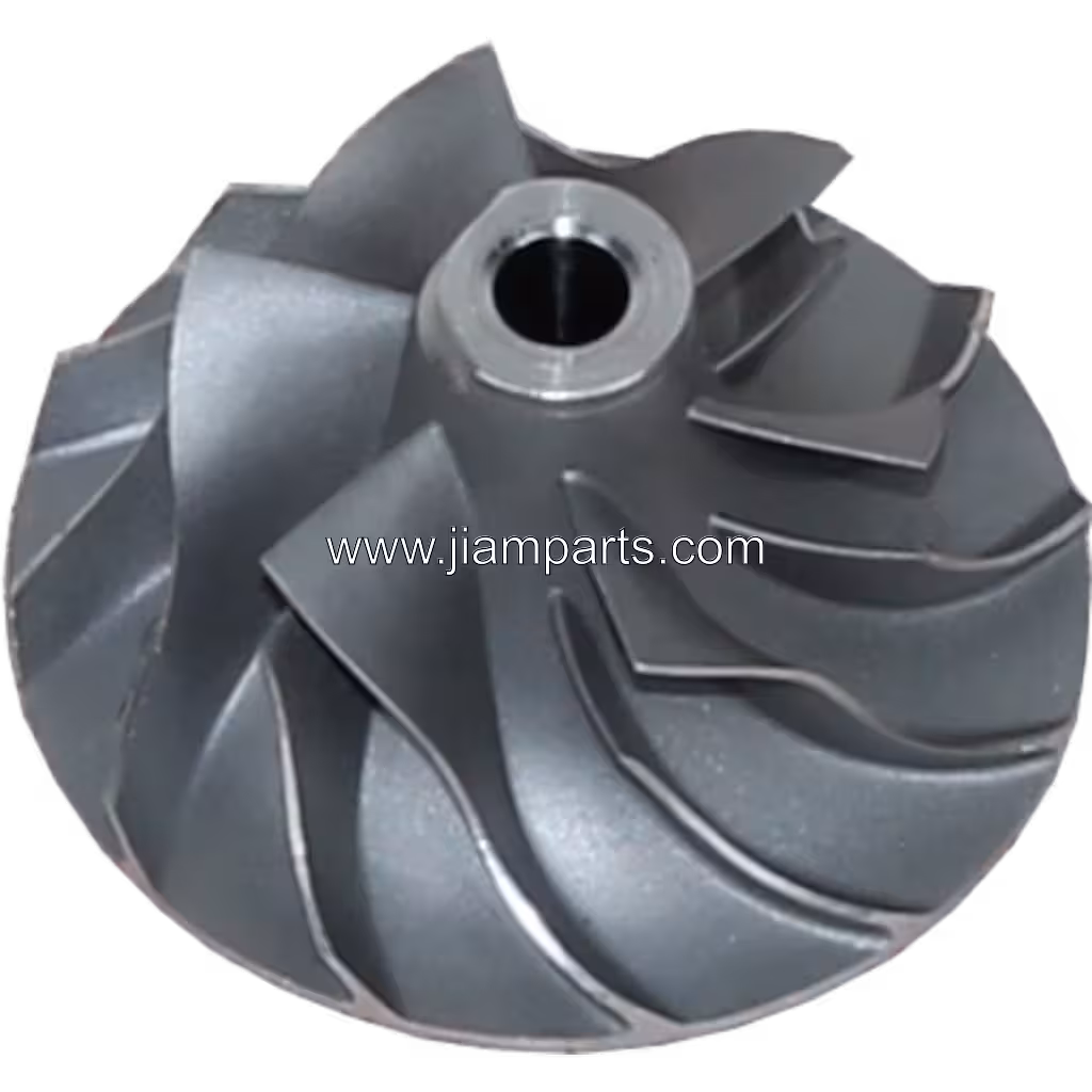 2674A177 CW aftermarket compressor wheel — top three-quarter view