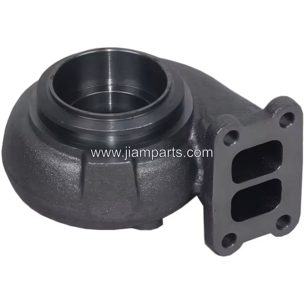 1138465 S2ESL119 aftermarket turbine housing — top three-quarter view