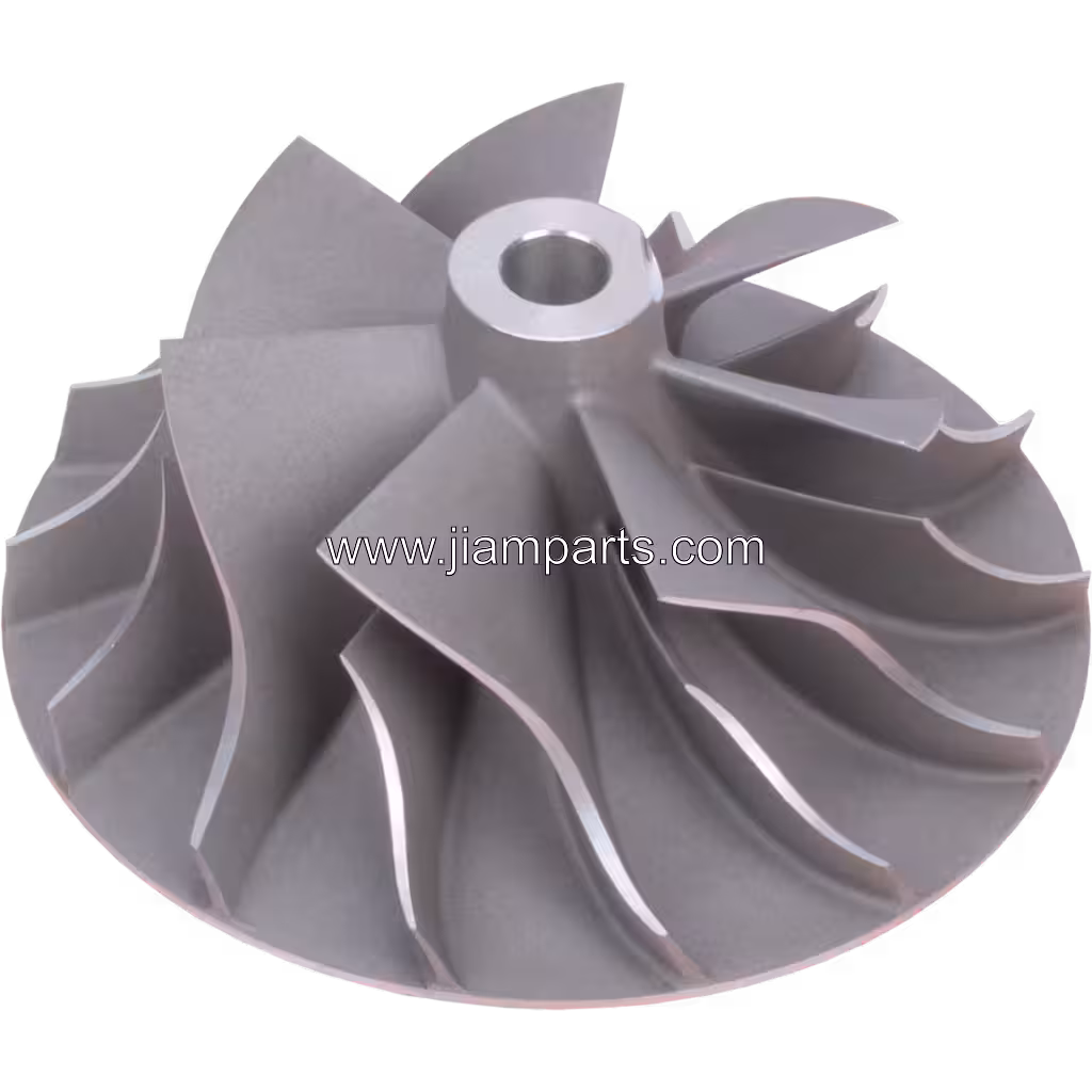 193756 S4DS006 aftermarket compressor wheel — top three-quarter view