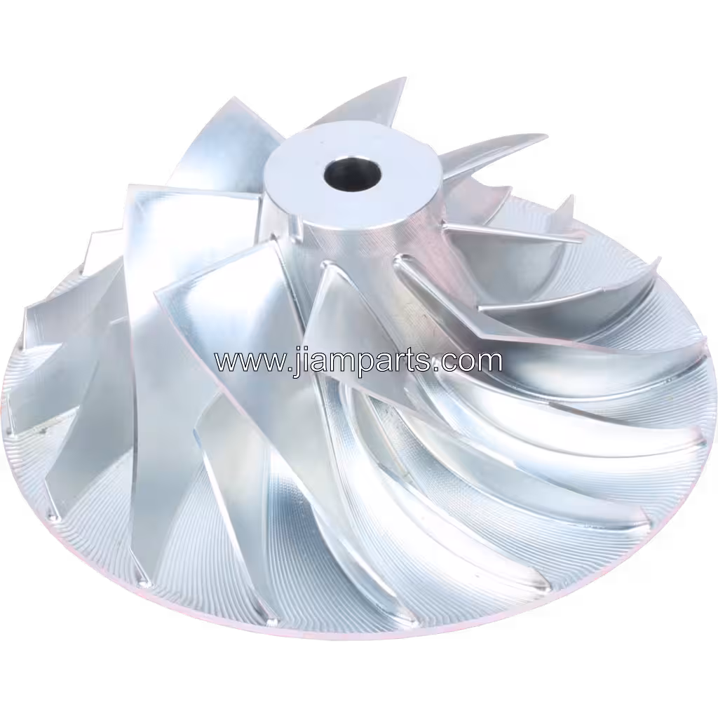 2836604A HX83 aftermarket compressor wheel — top three-quarter view