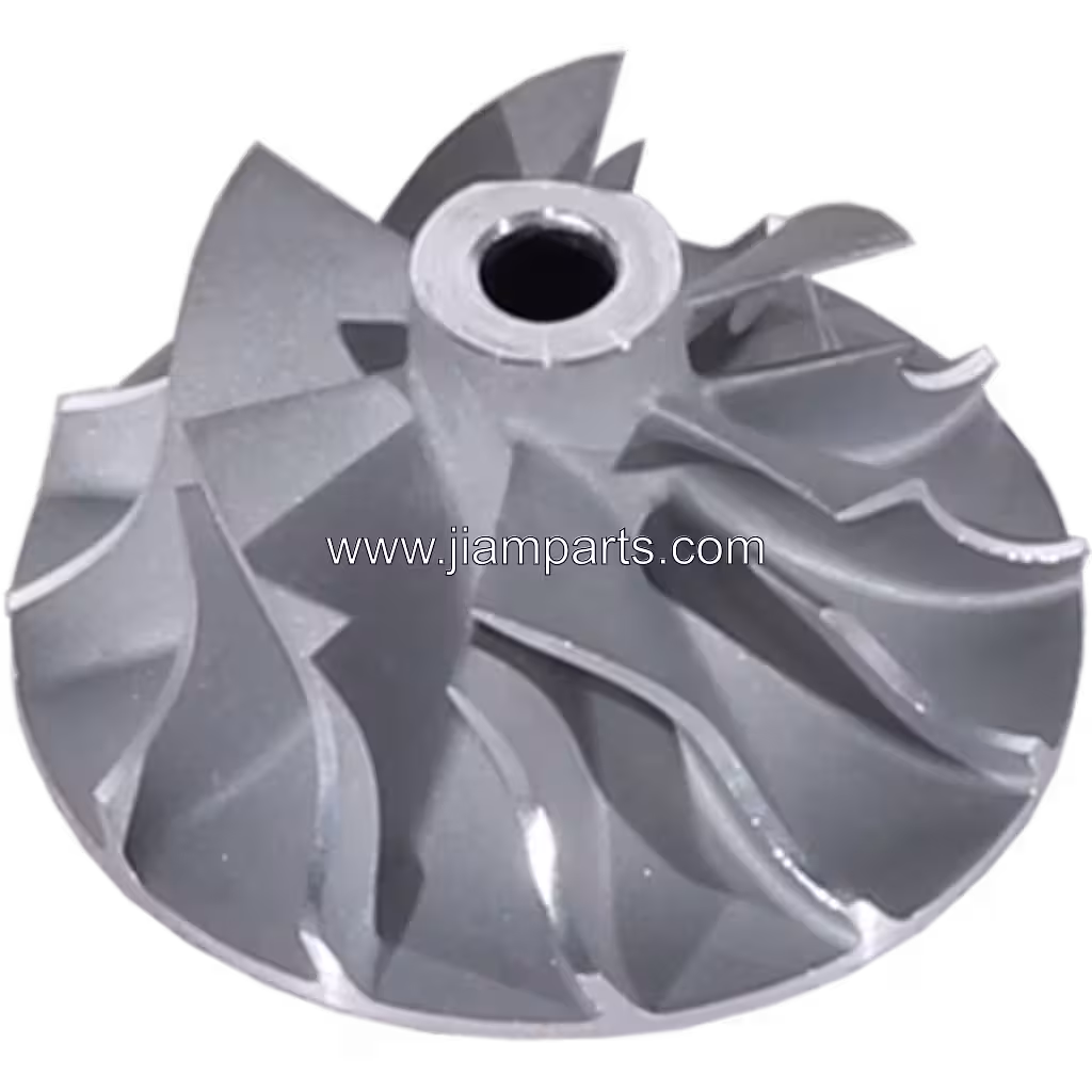 313275 CW aftermarket compressor wheel — top three-quarter view