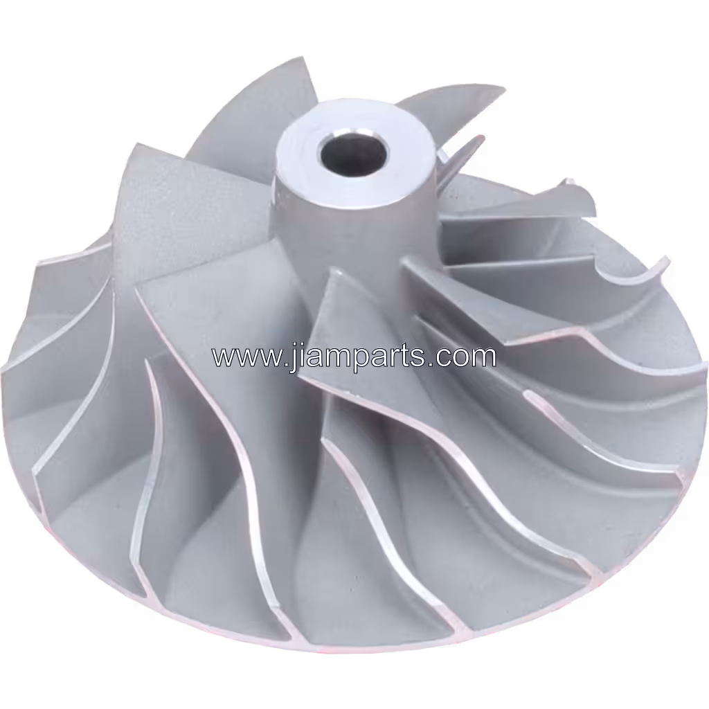 314523 CW aftermarket compressor wheel — top three-quarter view