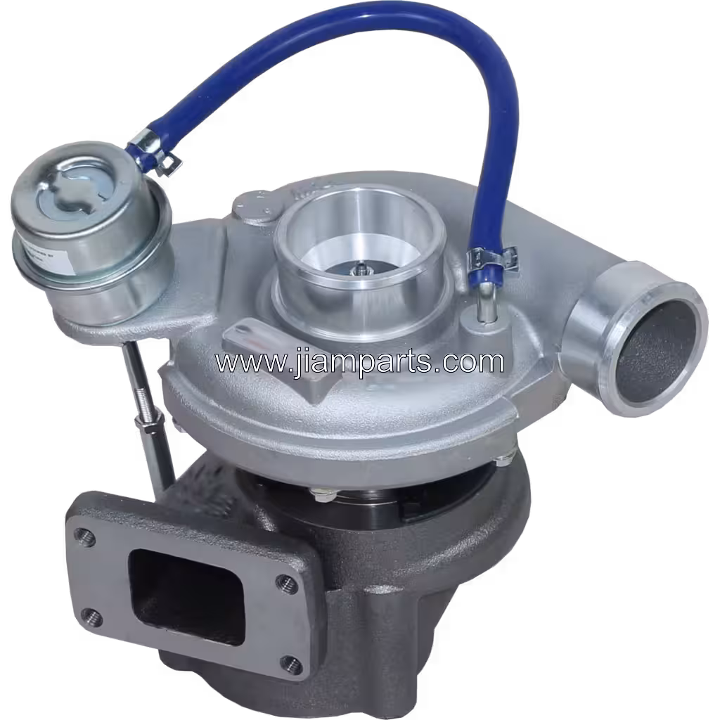320 06079 GT2256S aftermarket turbocharger — top three-quarter view