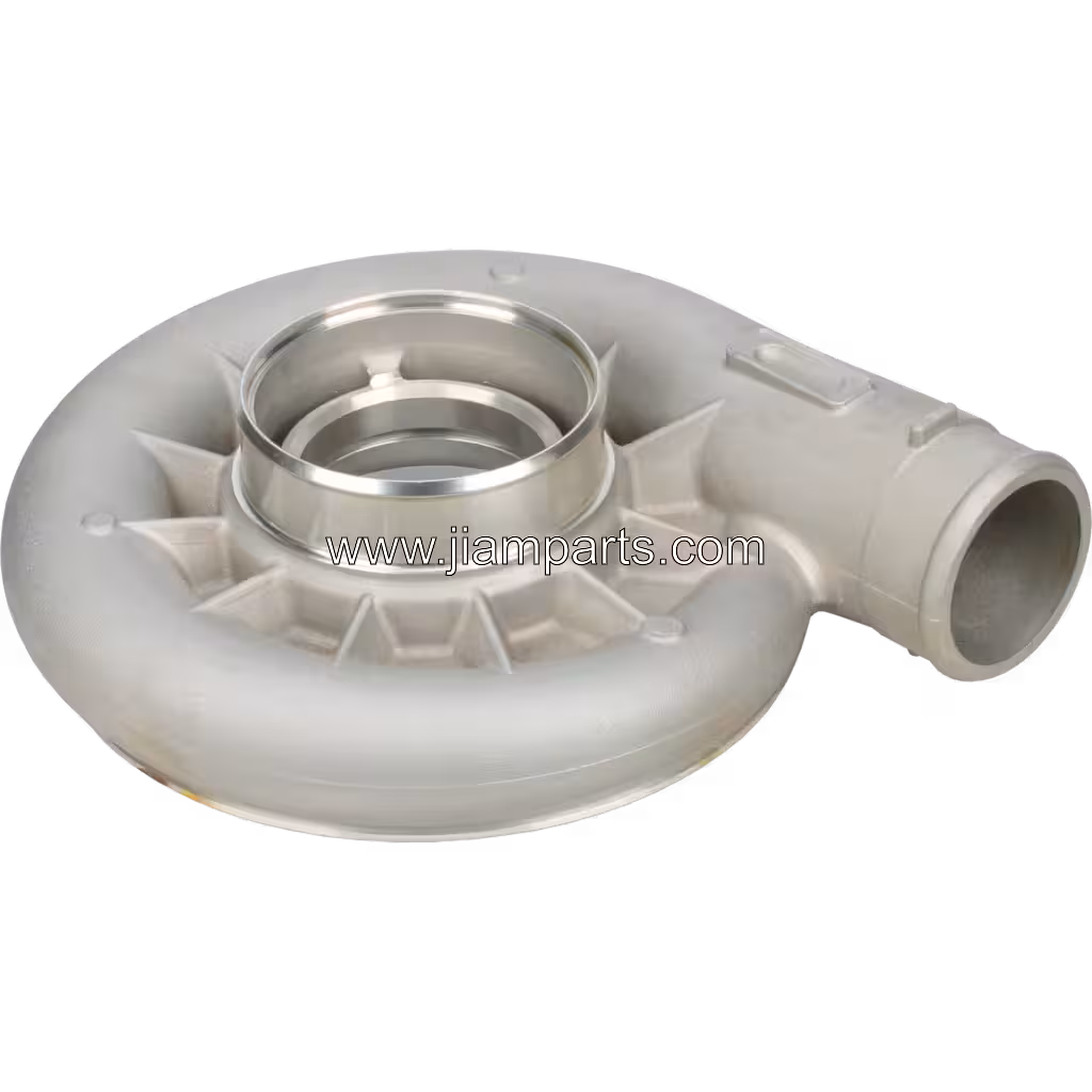 4045417 HE800FG HX82 aftermarket compressor housing — top three-quarter view