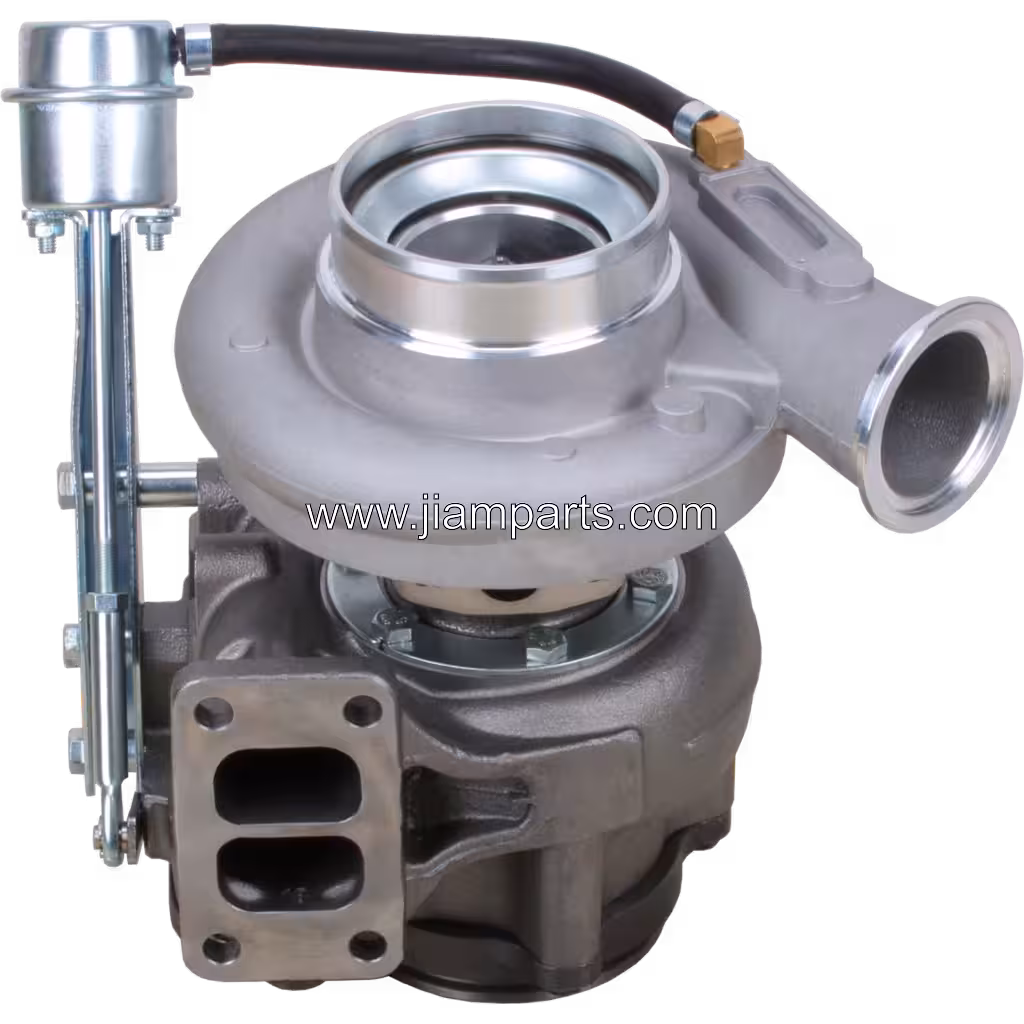 4046101 HX40W aftermarket turbocharger — top three-quarter view