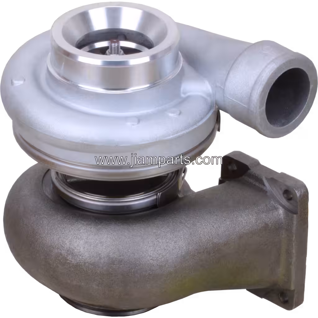 6156-81-8110 S400 aftermarket turbocharger — top three-quarter view