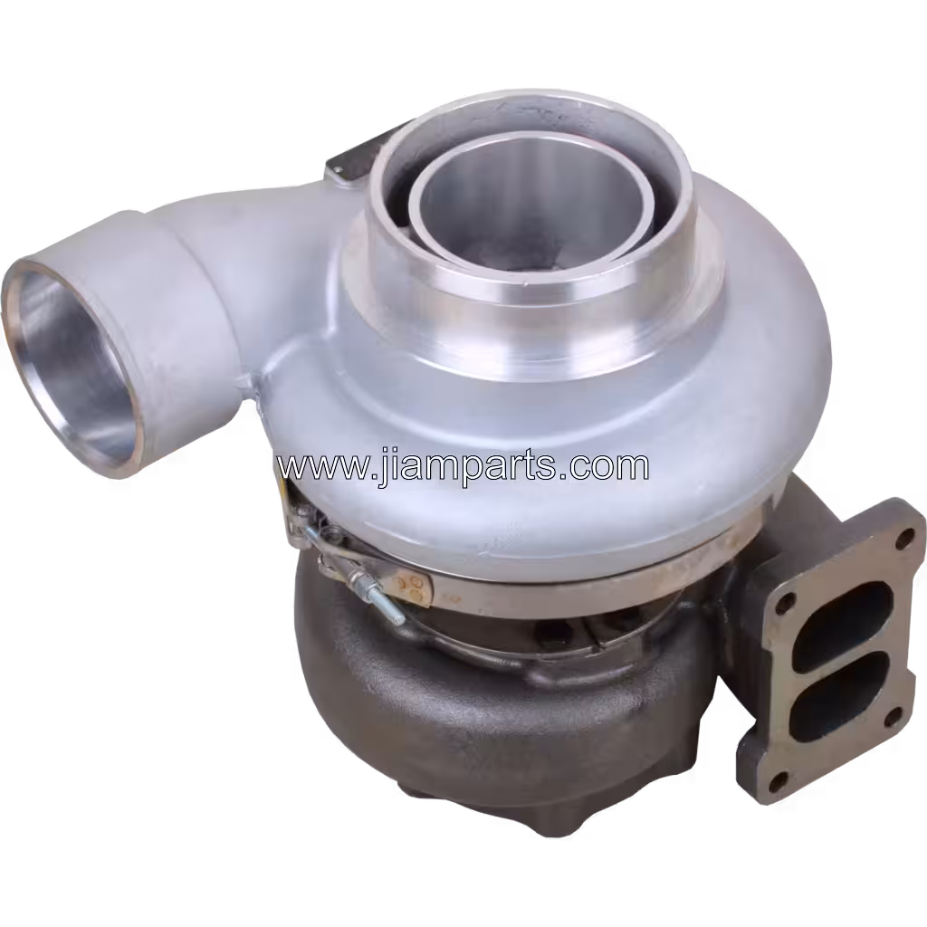 6505-67-5010 KTR110L-F84PW aftermarket turbocharger — top three-quarter view