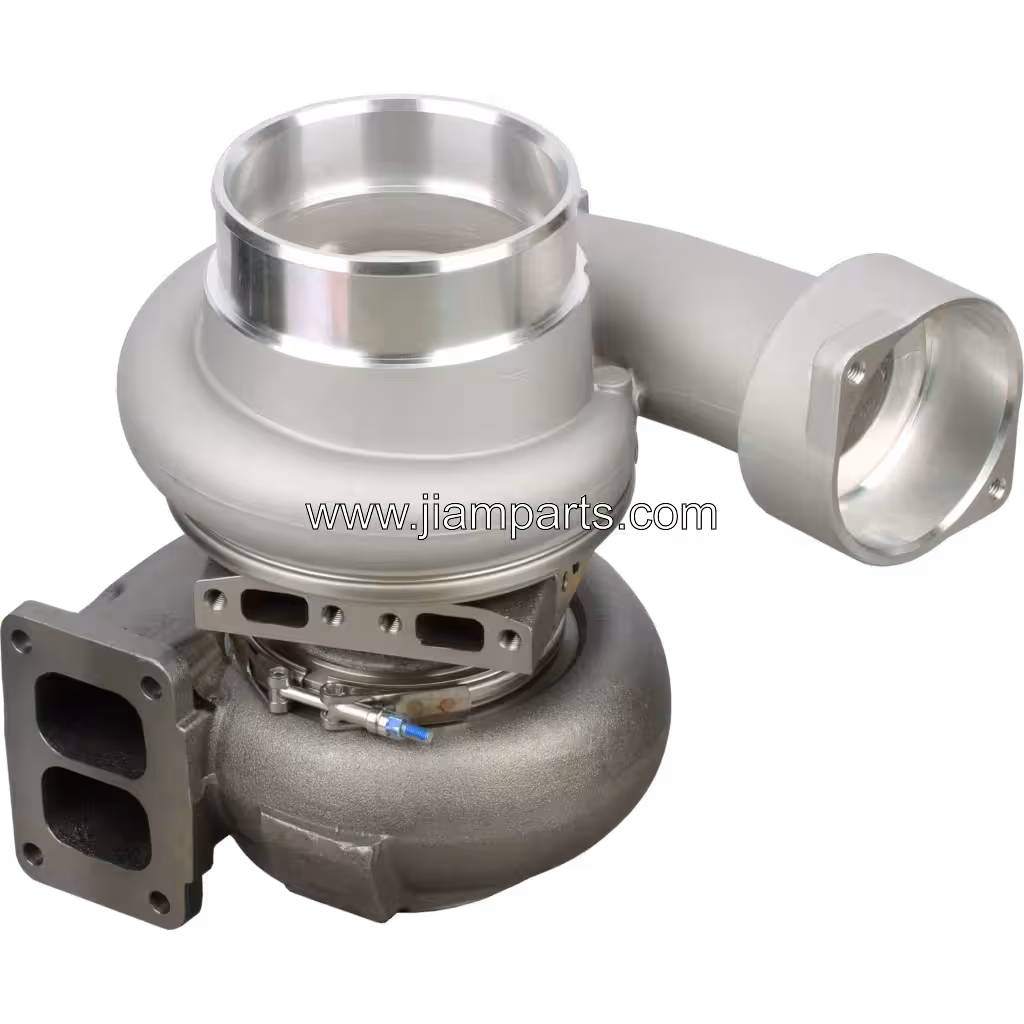 707781-5 GTA5002 aftermarket turbocharger — top three-quarter view