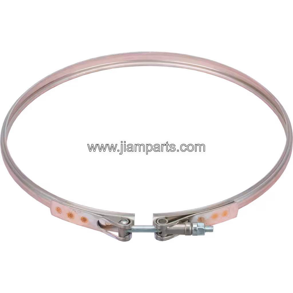 HX80 aftermarket v-band — top three-quarter view