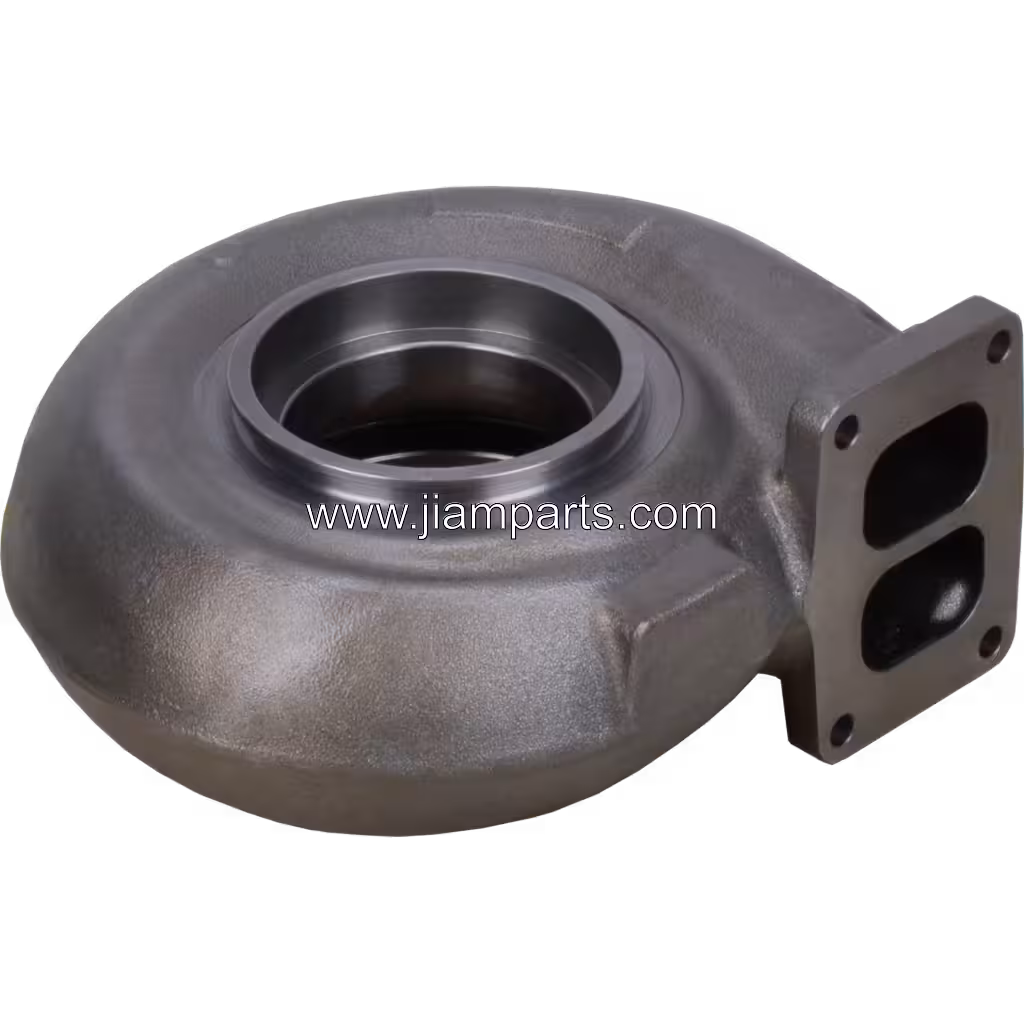 3521264 HC5A aftermarket turbine housing — top three-quarter view