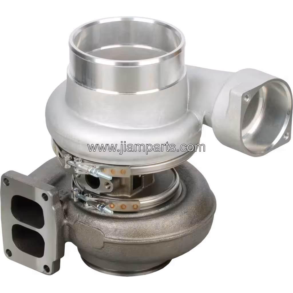 466905-0002 UTV7804 aftermarket turbocharger — top three-quarter view