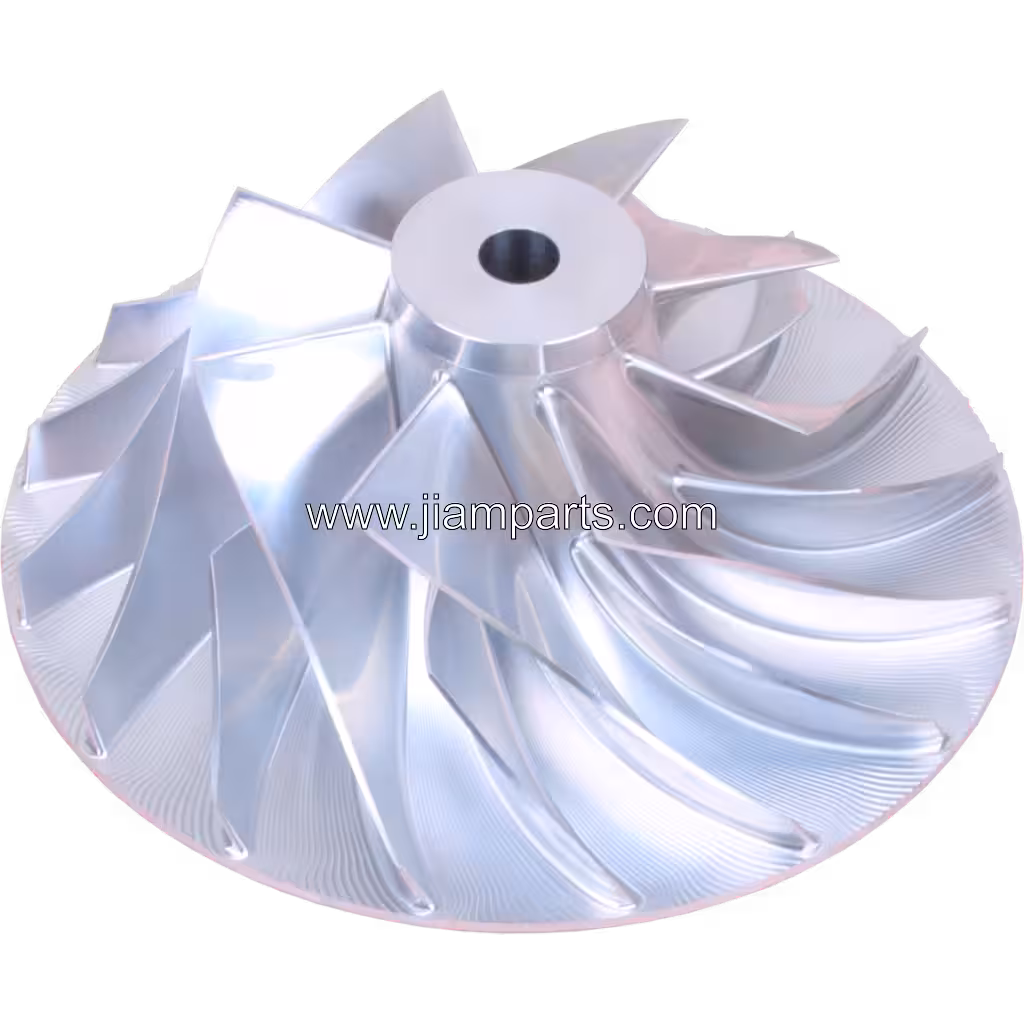 4956104 CW HX83 aftermarket compressor wheel — top three-quarter view