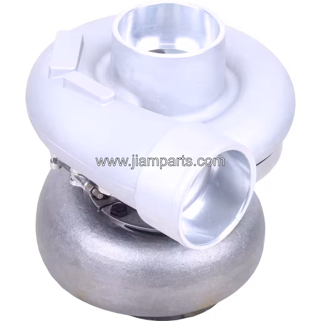 6505-52-5570-2 KTR110G-L87B aftermarket turbocharger — top three-quarter view