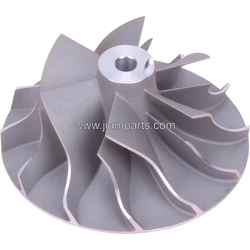 313820 CW S2ESL-113 aftermarket compressor wheel — top three-quarter view