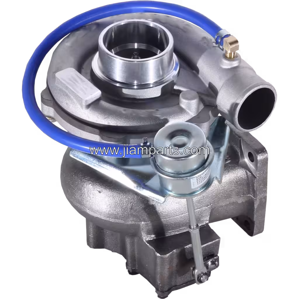 2674A082 TBP412 aftermarket turbocharger — top three-quarter view
