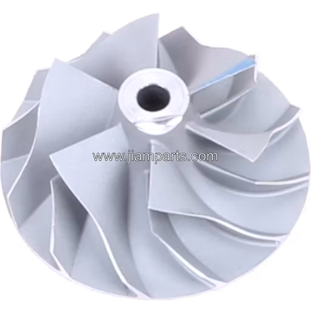 313257 S1BG aftermarket compressor wheel — top three-quarter view