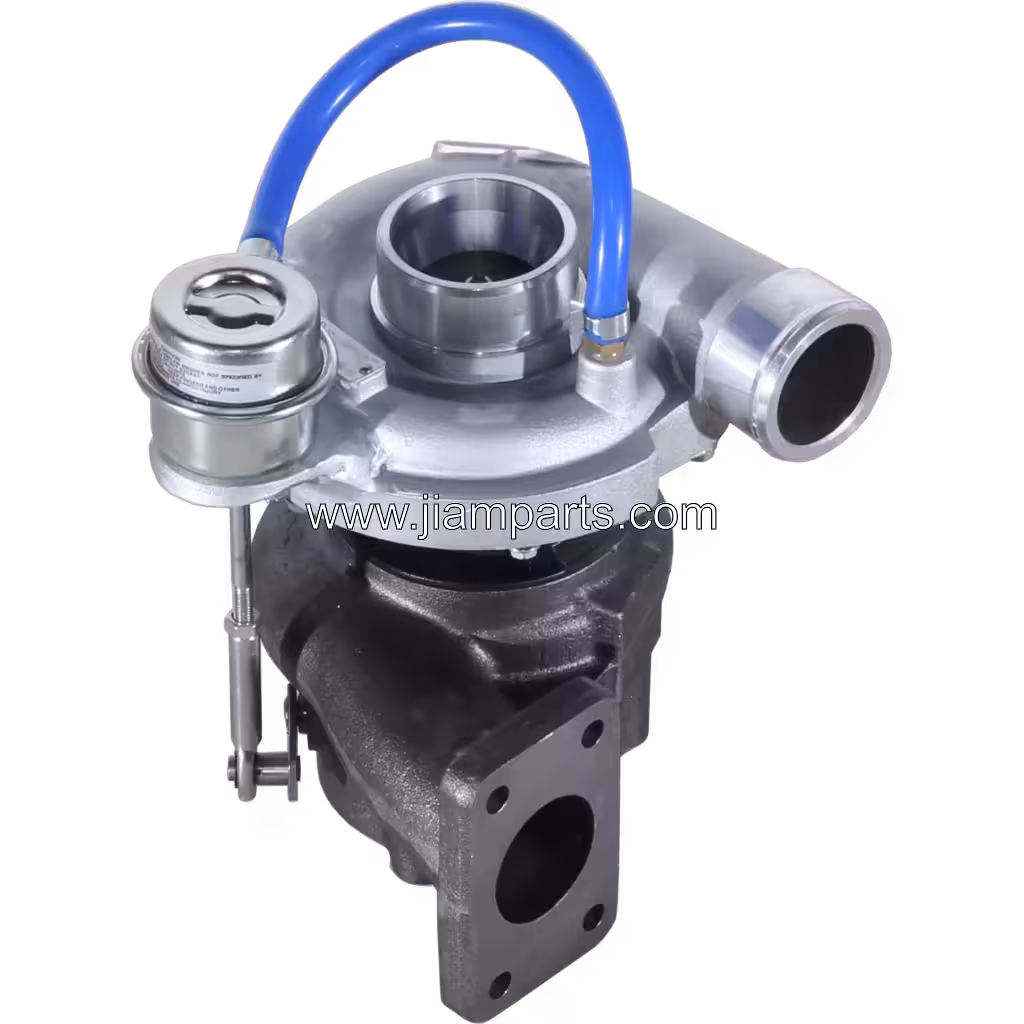 711736-0010 GT2556S aftermarket turbocharger — top three-quarter view