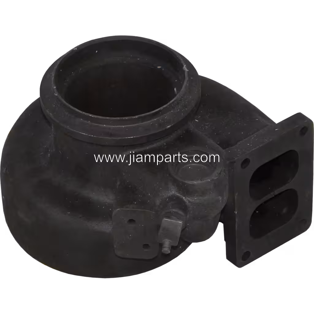 302-7435 TH aftermarket turbine housing — top three-quarter view