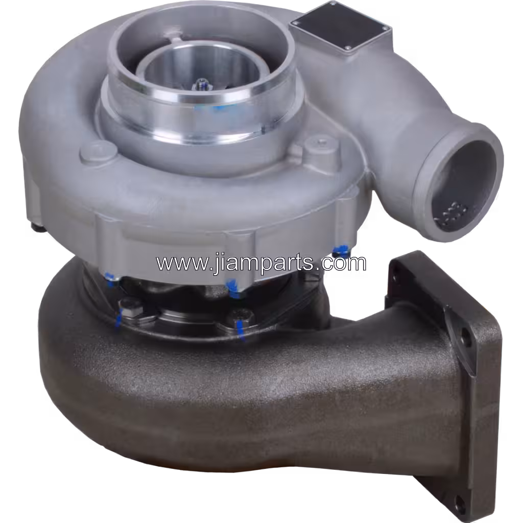 C38AB-38AB630 J95S aftermarket turbocharger — top three-quarter view