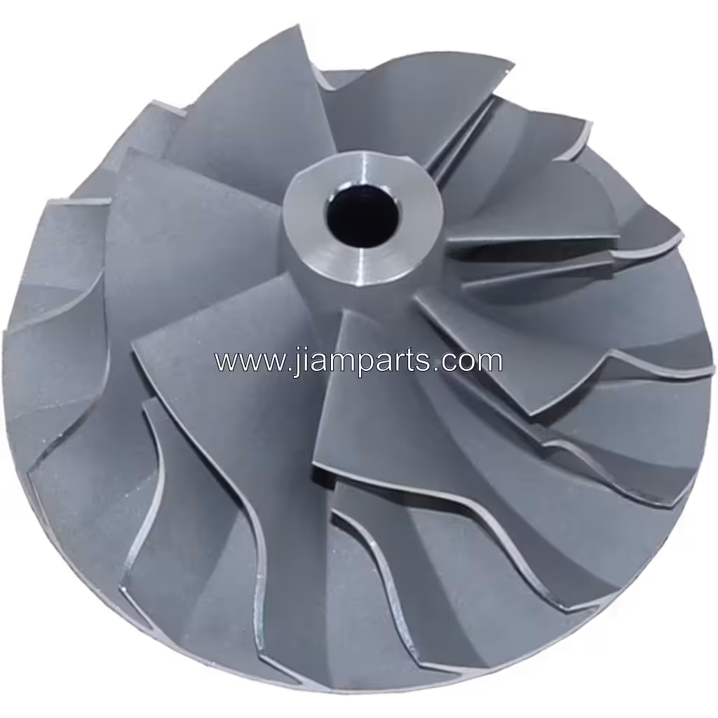 173270 CW aftermarket compressor wheel — top three-quarter view