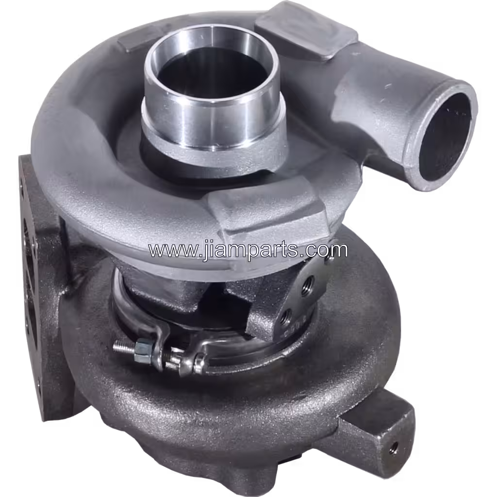 49185-01041 TE06H-16M aftermarket turbocharger — top three-quarter view