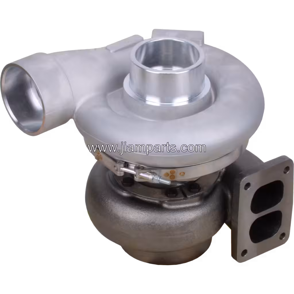 6505-52-5410 KTR110G-QD6B aftermarket turbocharger — top three-quarter view