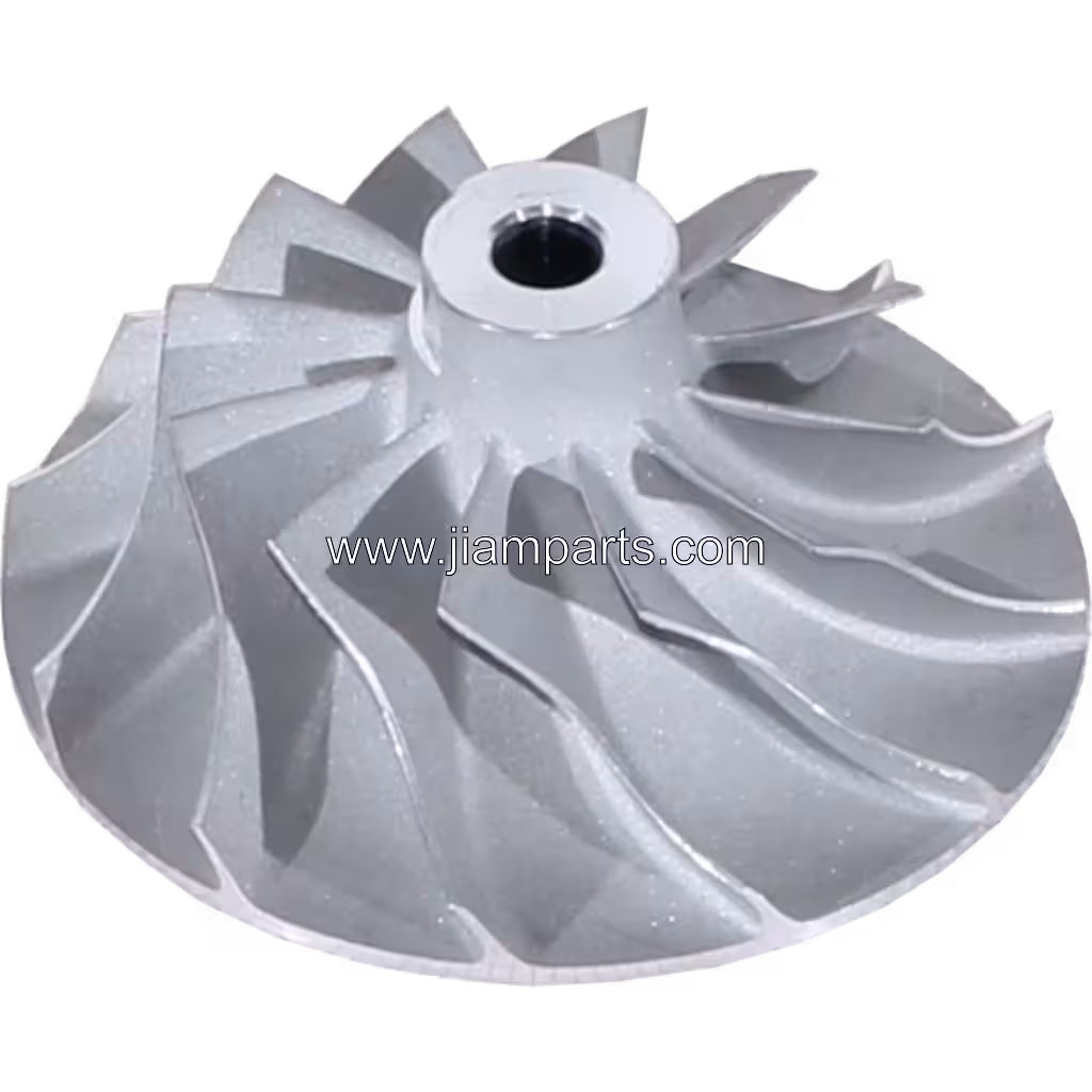 49171-41410 TD04-09B aftermarket compressor wheel — top three-quarter view