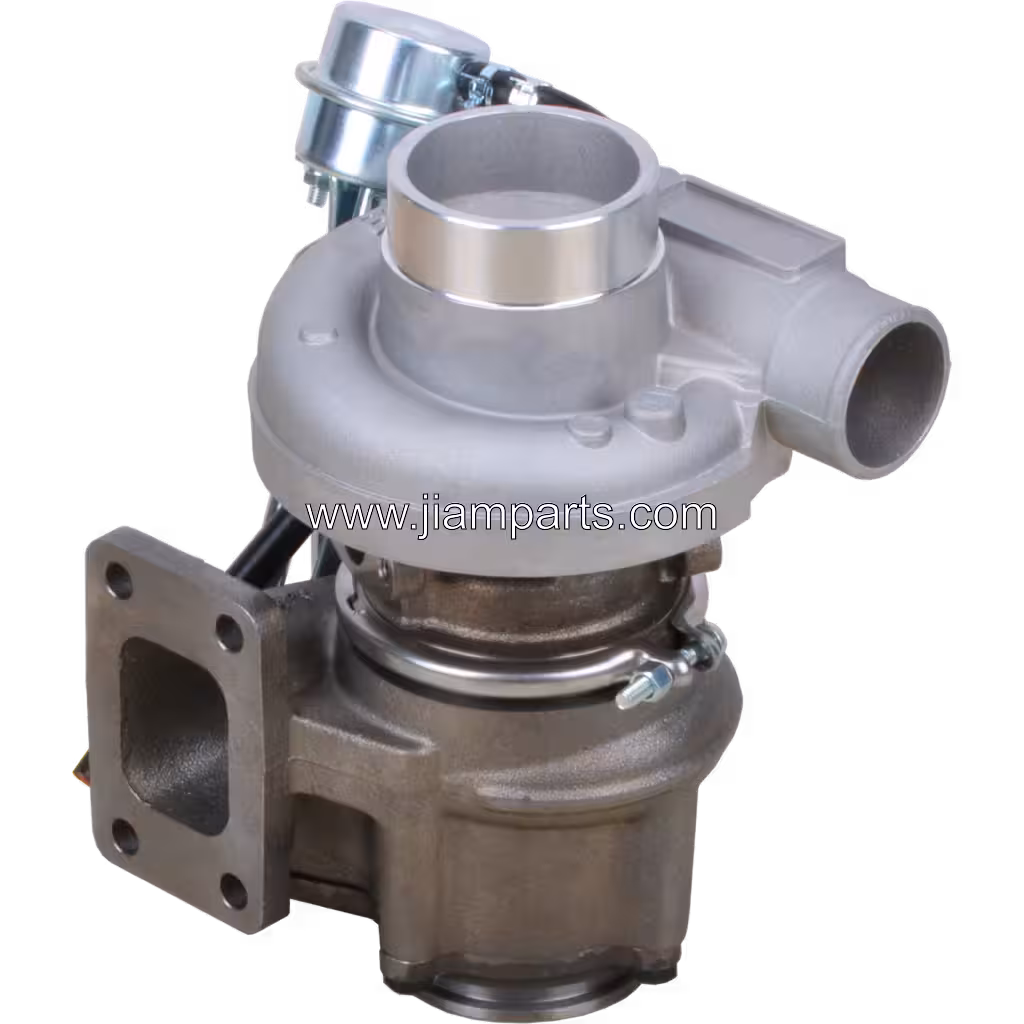 4051240 HX30W aftermarket turbocharger — top three-quarter view