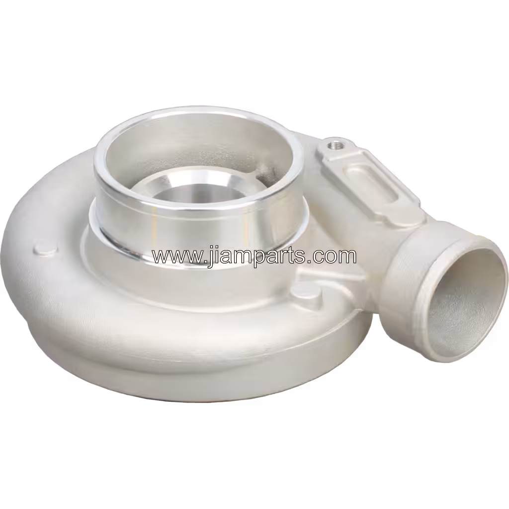 3599725 CH HX35W aftermarket compressor housing — top three-quarter view
