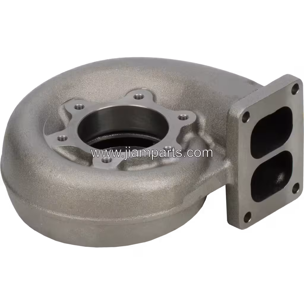 3518130 H3B aftermarket turbine housing — top three-quarter view