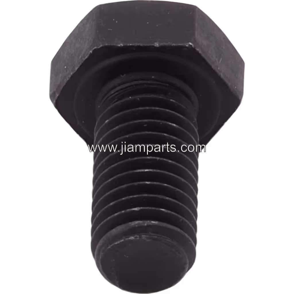 B16 M8X16 aftermarket bolt — top three-quarter view