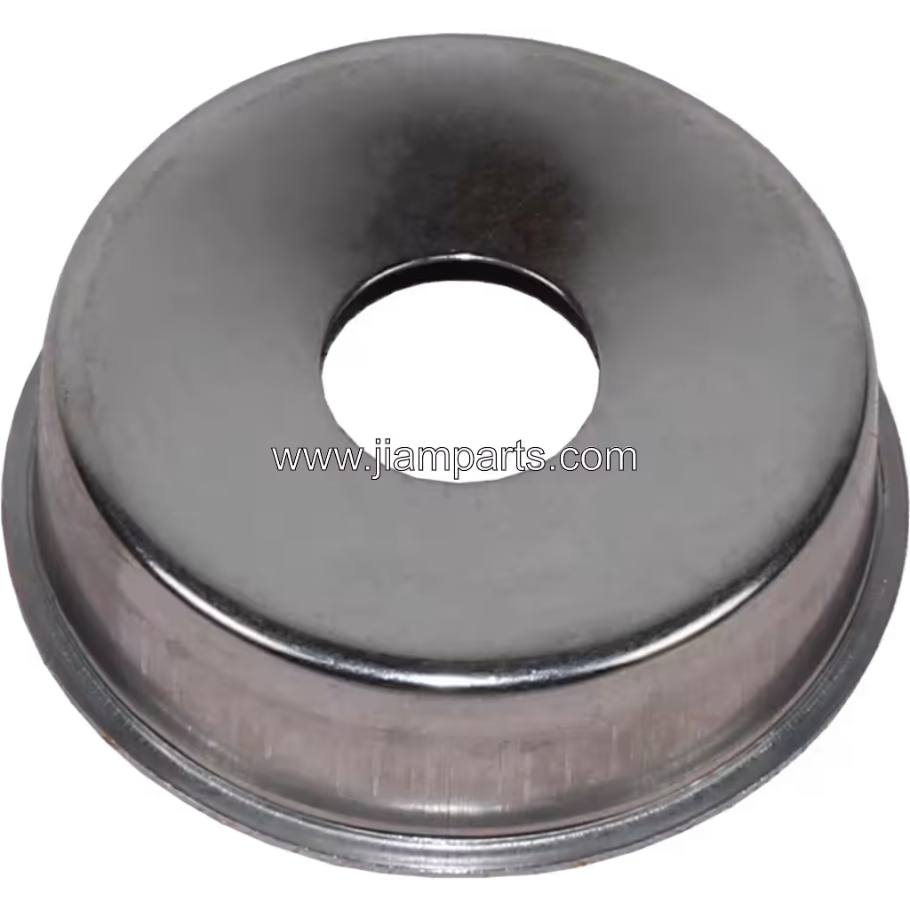 167384 HS aftermarket heat shield — top three-quarter view