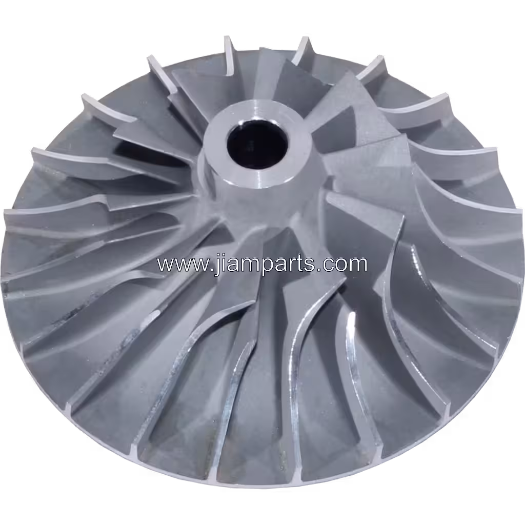 3002731 aftermarket compressor wheel — top three-quarter view
