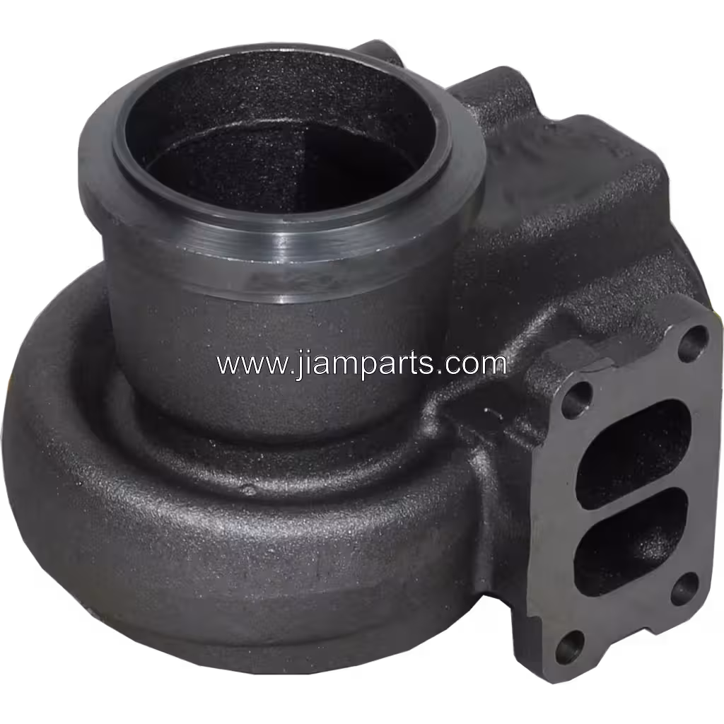 174193 TH aftermarket turbine housing — top three-quarter view