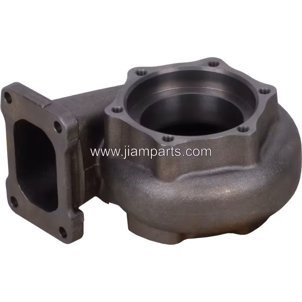 6505-71-5550 TH KTR110M-432A aftermarket turbine housing — top three-quarter view