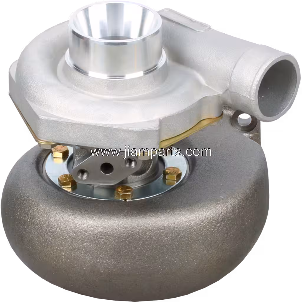 409410-0001 TO4B91 aftermarket turbocharger — top three-quarter view