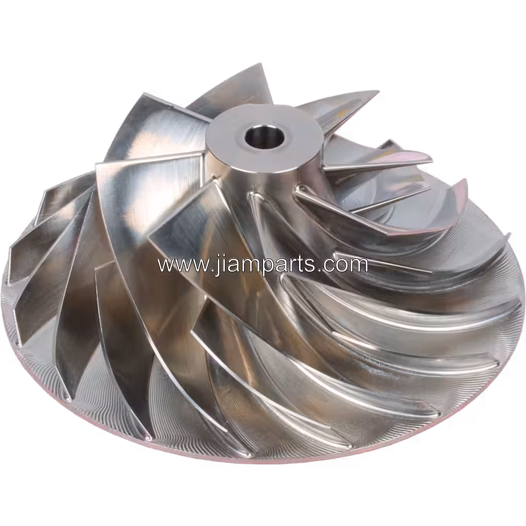 3794701 HX83 aftermarket compressor wheel — top three-quarter view
