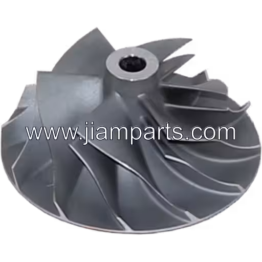 RHC62C-1185CQ23NFBRLL4612B Turbocharger compressor wheel for VA240044 CW, Hitachi EX200-2 EX200-3 Isuzu 6BD1T(CI89)