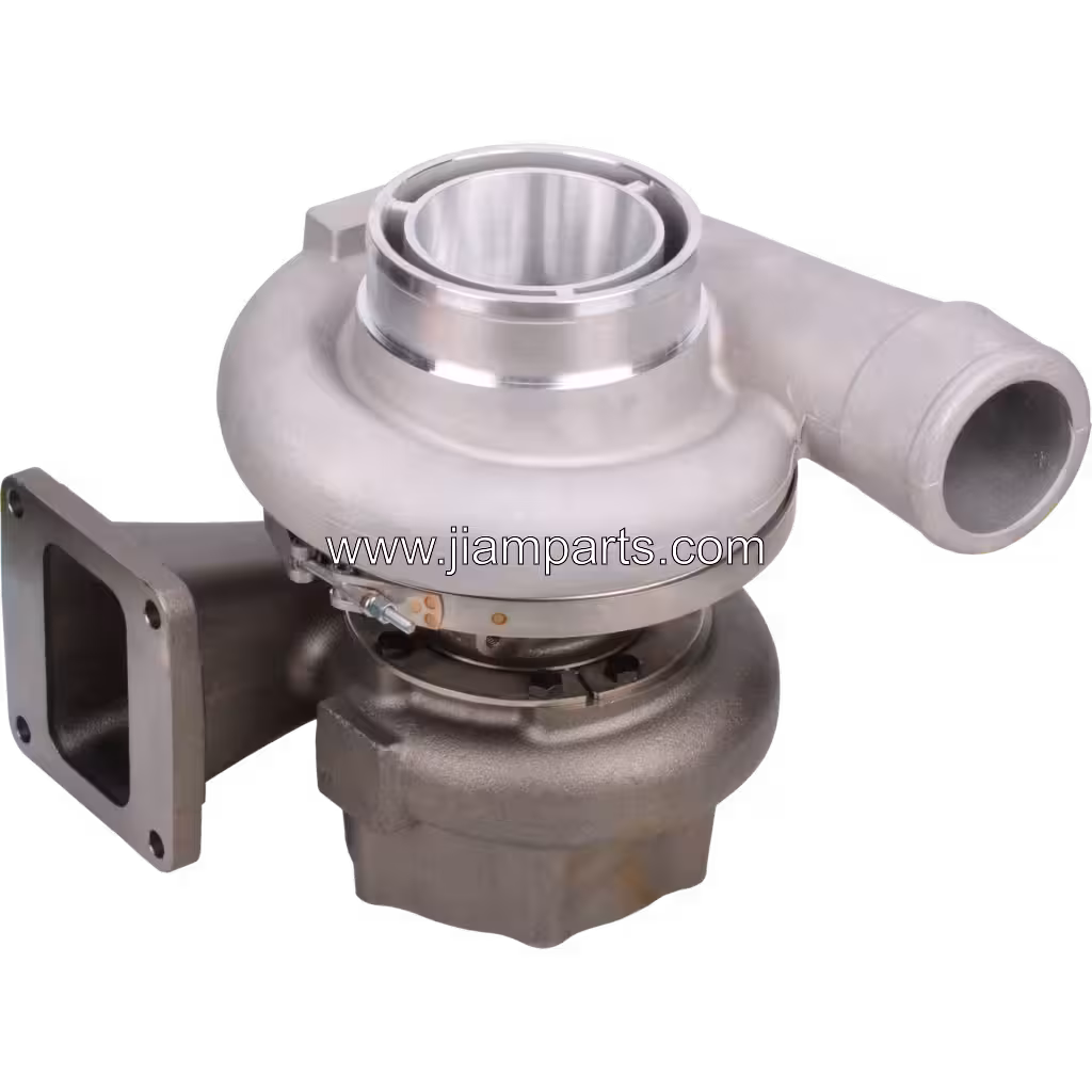 6502-51-5020 KTR130E-533AW aftermarket turbocharger — top three-quarter view
