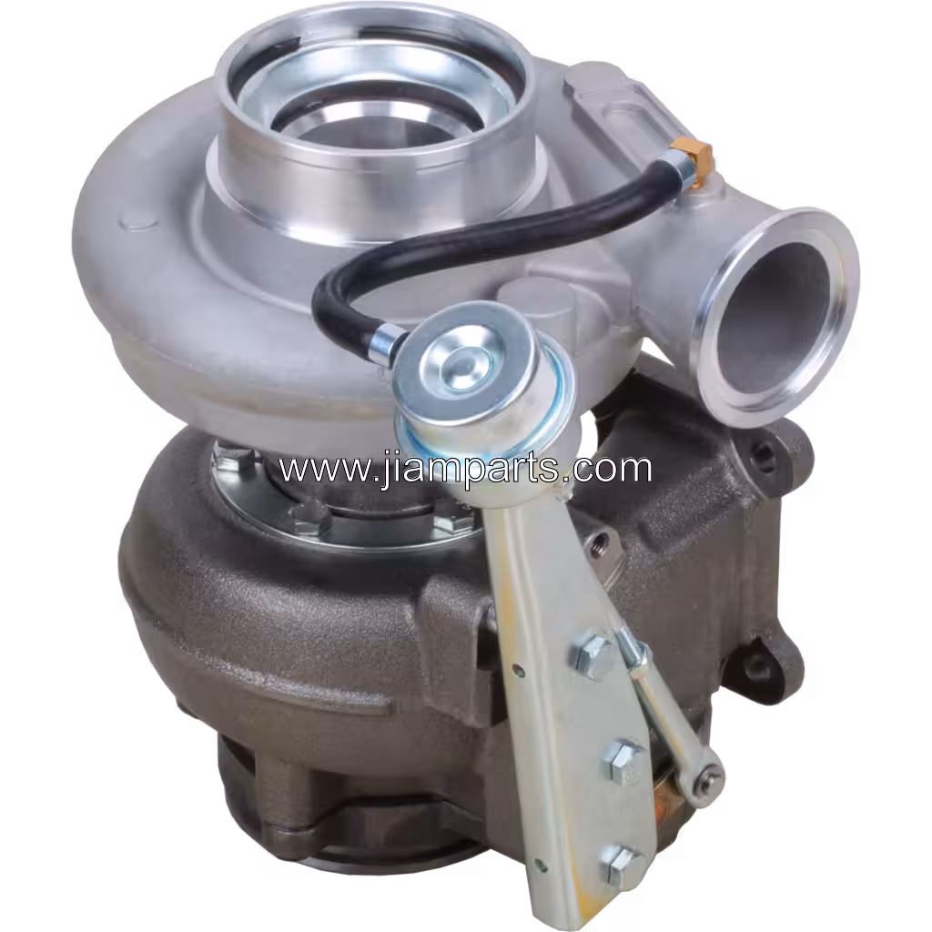 3599154 HX40W aftermarket turbocharger — top three-quarter view