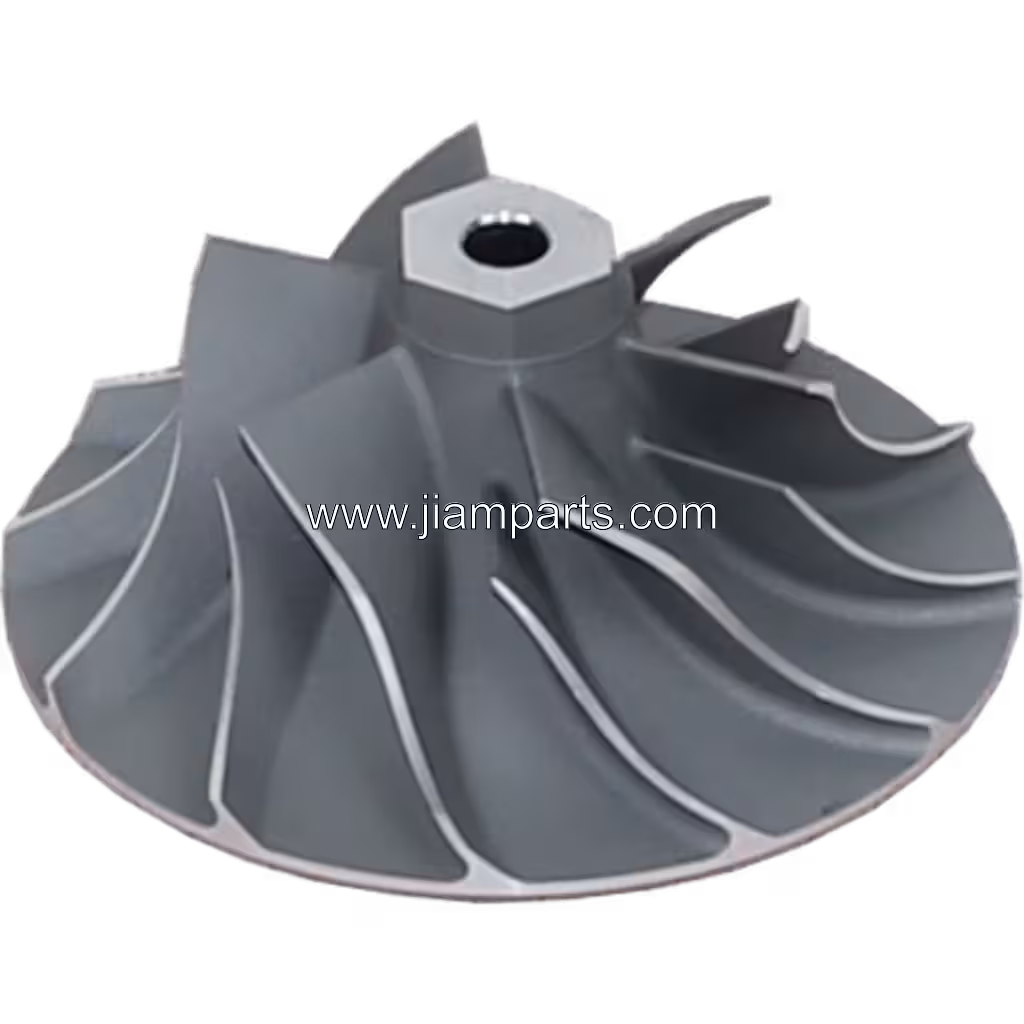 443844-0001 TB4122 COMPRESSOR WHEEL OF TURBOCHARGER FOR MERCEDES-BENZ TRUCKS1633 MERCEDES-BENZ OM422LA