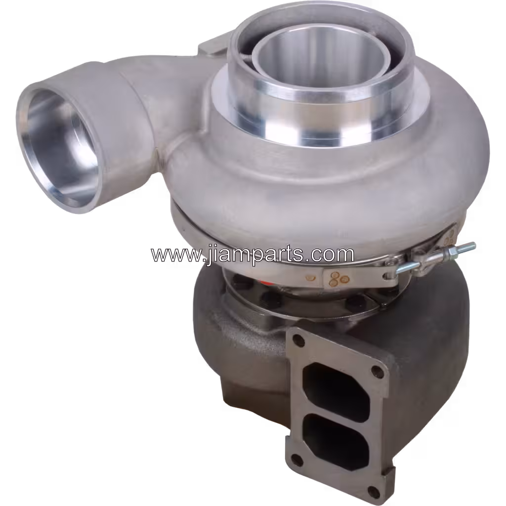 6505-68-5540 KTR110L-3H4EW aftermarket turbocharger — top three-quarter view