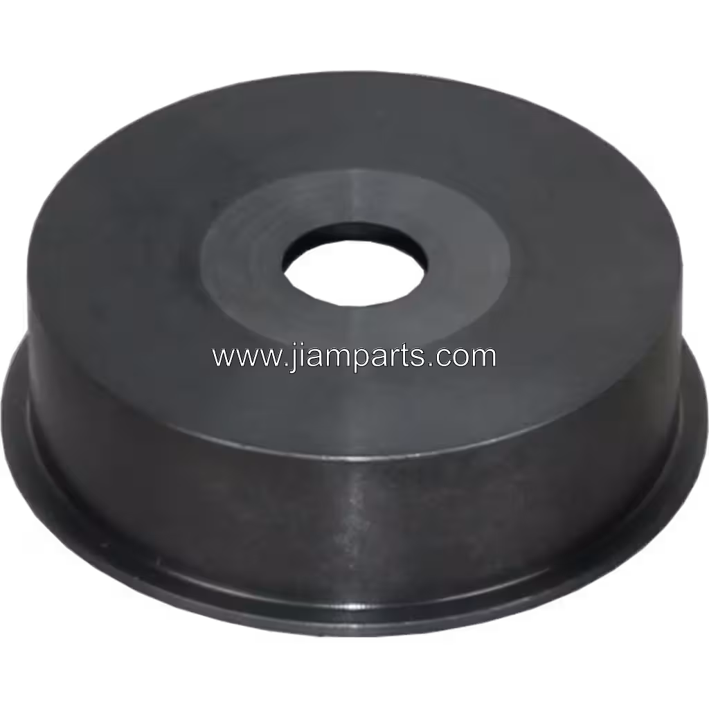 407657-0004 TV8106 aftermarket heat shield — top three-quarter view