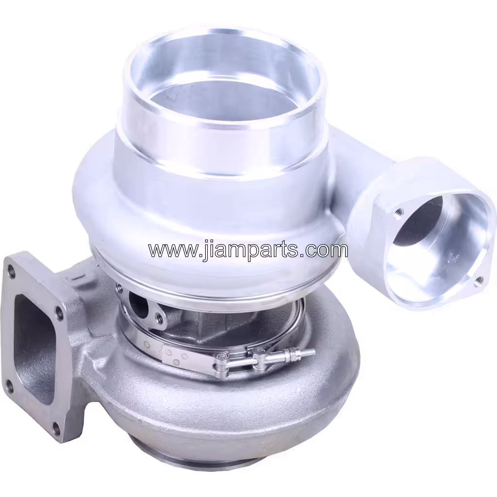 465332-5011 TV8112 aftermarket turbocharger — top three-quarter view