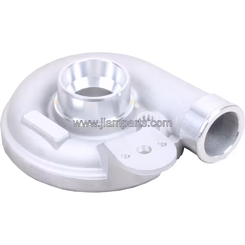 721260-0001 GT2556S aftermarket compressor housing — top three-quarter view